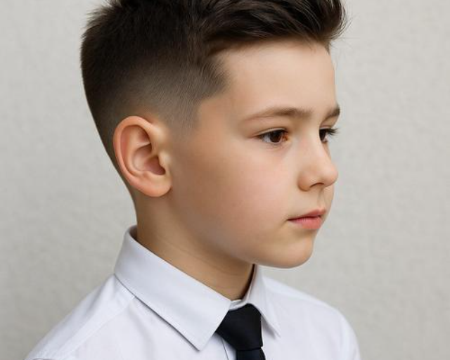 Gaya Rambut Anak Laki-Laki Sekolah